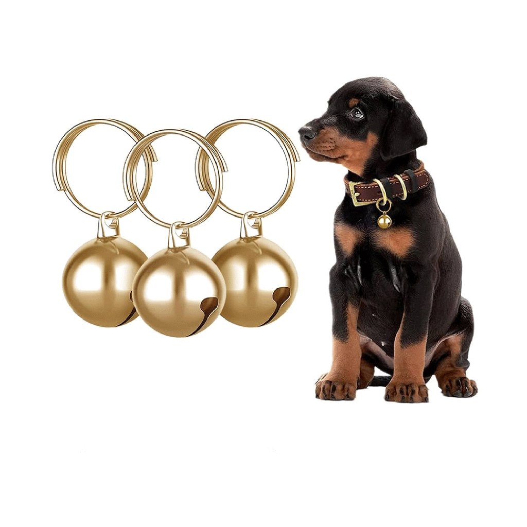 COASTAL Gold Pet Bells 3pk