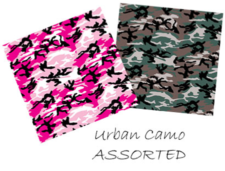 BANDANNA Urban Camo Assorted