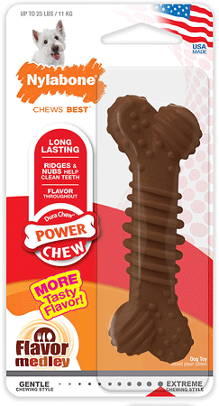 NYLABONE Dura Chew Power Chew Textured Bone Regular