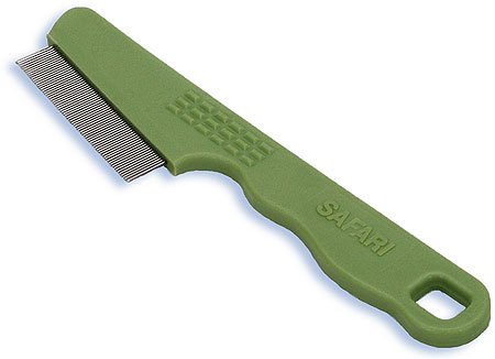 SAFARI Cat Flea Comb Extended Handle