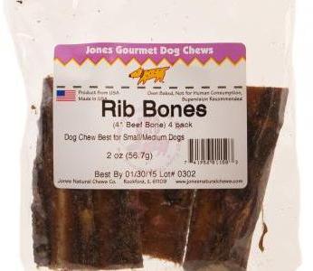 JONES Beef Rib Bones 4-5 inches