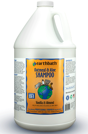 EARTHBATH Oatmeal & Aloe Shampoo Vanilla & Almond Gallon