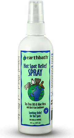 EARTHBATH Hot Spot Relief Spray Tea Tree Oil & Aloe Vera 8oz