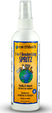 EARTHBATH 3-in-1 Deodorizing Spritz Vanilla Almond 8oz