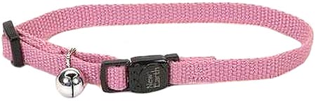 COASTAL Soy Cat Collar - Adjustable - 3/8in x 8-12in - Rose