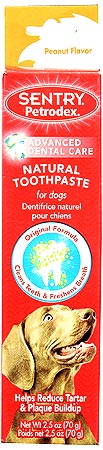 PETRODEX Toothpaste Natural Peanut Butter 2.5oz