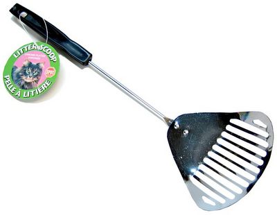 ETHICAL/SPOT Chrome Litter Scoop