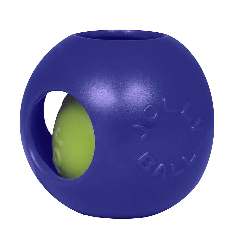 JOLLYPET Teaser Ball L 8" Blue