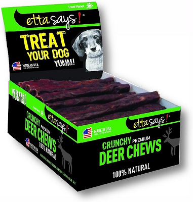 ETTA SAYS Premium Crunchy Chews - Deer - 4in 36ct