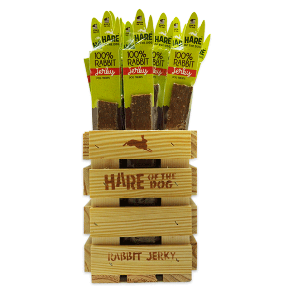 TREAT PLANET Hare-of-the-Dog Rabbit Jerky Starter Kit 36pc