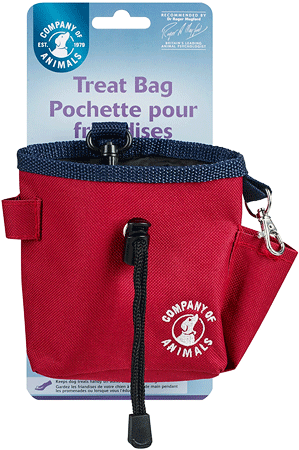 COMPANY OF ANIMALS Treat Bag Red