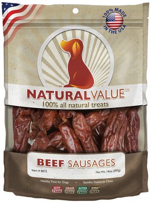 LOVING PETS USA Sausages Beef 13oz