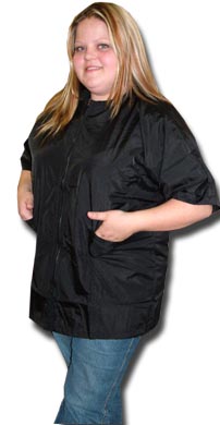 *STYLIST WEAR Crinkle Nylon Jacket Black  3XL