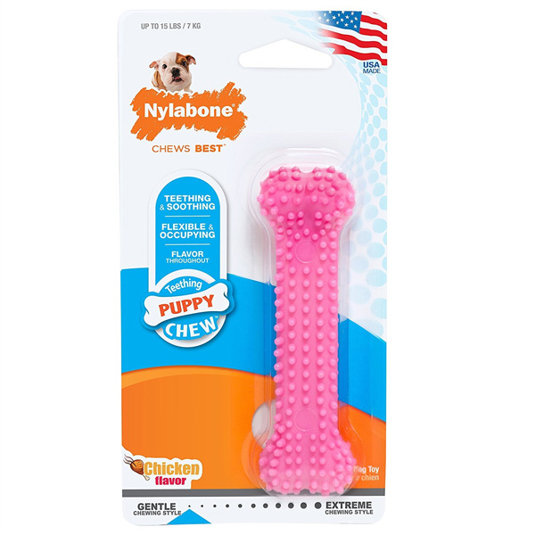 NYLABONE Puppy Chew Pink Petite