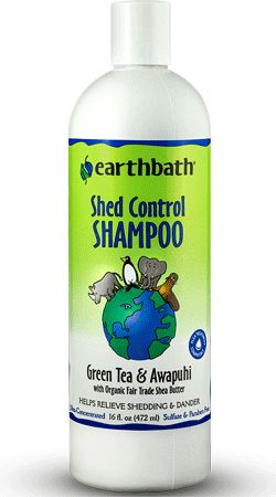 EARTHBATH Shed Control Shampoo Green Tea & Awapuhi with Shea Butter 16oz