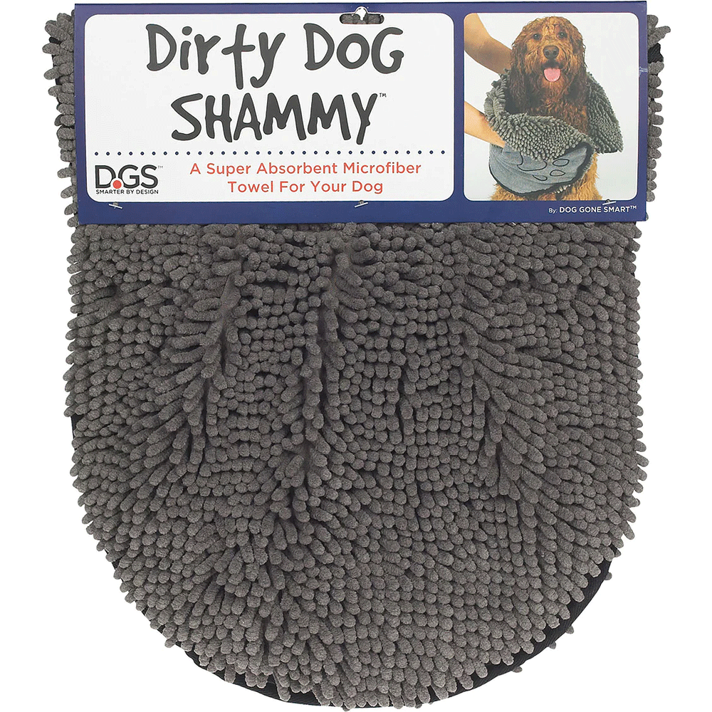 DGS Dirty Dog Shammy Towel Grey