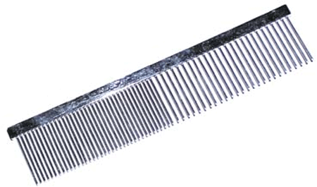 OMNI Flat Steel Comb - Long Hair