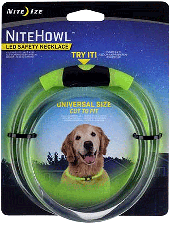 NITE IZE NiteHowl LED Safety Necklace - Green