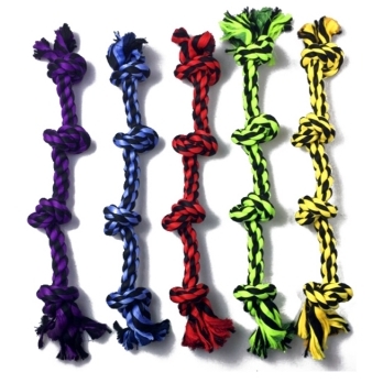 MULTIPET Nuts For Knots 4-Knot Rope - 25 inch