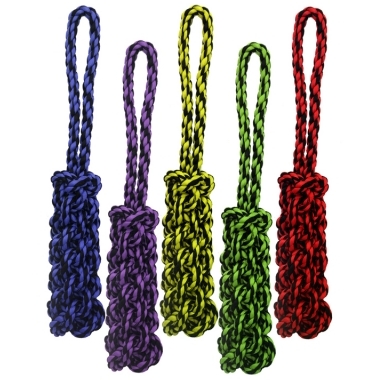 MULTIPET Nuts For Knots Braided Rope Tug - 16 inch