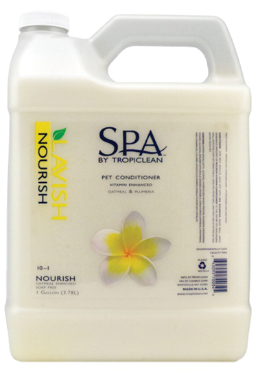 TROPICLEAN SPA Conditioner - Nourish - Gallon