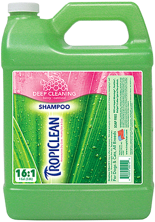 TROPICLEAN Berry Deep Cleaning Shampoo - Gallon