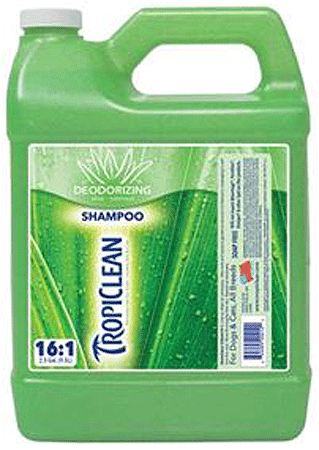 TROPICLEAN Aloe & Coconut Deodorizing Shampoo - 2.5 Gallons