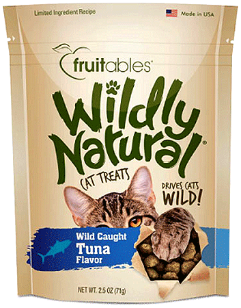 [FRT00621] FRUITABLES Wildly Natural Cat Treats - Tuna 2.5oz