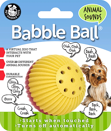 [PQW00031] *PETQWERKS Animal Sounds Ball S