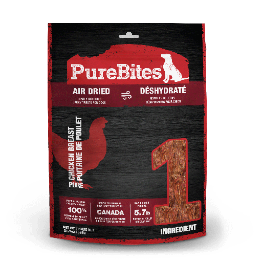 [PB00252] PURE BITES Chicken Jerky Treats 21.1oz