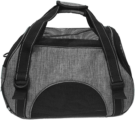 [DL0292 GREY] DOGLINE Pet Carrier Bag S Grey