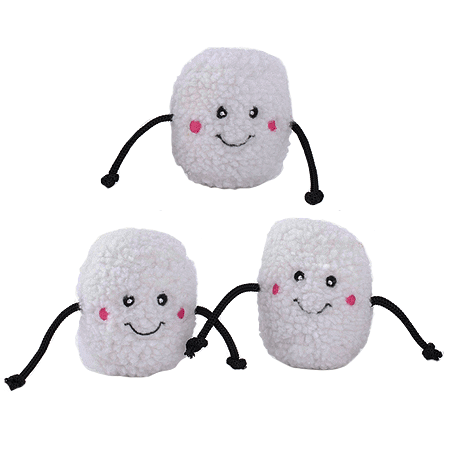 [ZPH01733] ZIPPY PAWS Holiday Miniz Marshmallows 3pk