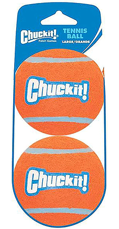 [PMT00186] CHUCKIT Tennis Ball 2pk L