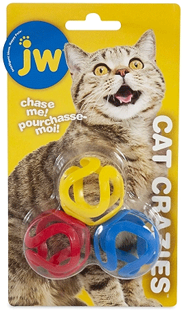 [JW32346] JW PET Cat Crazies 3pk