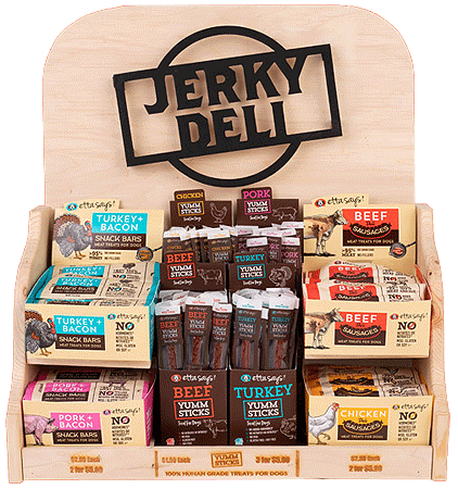 [TPD00186] ETTA SAYS Jerky Deli Display