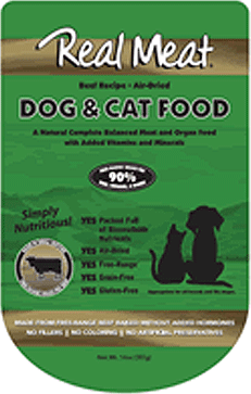 Real Meat Beef Dog & Cat Foods