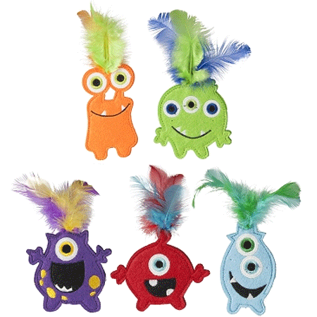 [MP20646] MULTIPET Monster Cat Toy 6"