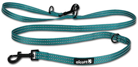 [PAW11636] *P.A.W. 5 in 1 Adjustable Leash Blue