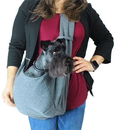 [DL0299 GREY] DOGLINE Pet Sling Grey