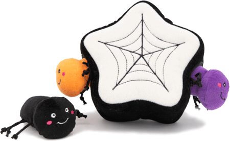 [ZPH01739] ZIPPY PAWS Halloween Burrow Spider Web