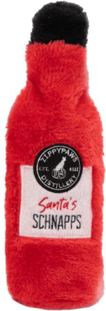 [ZPH01752] ZIPPY PAWS Holiday Happy Hour Crusherz Santa's Schnapps