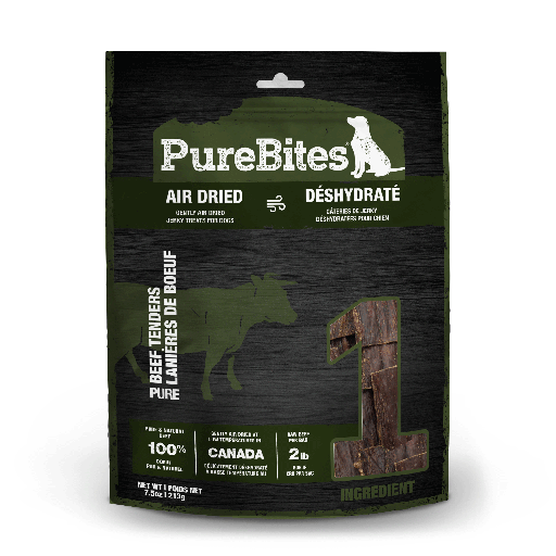 [PB00181] PURE BITES Beef Jerky Dog Treats 7.5oz