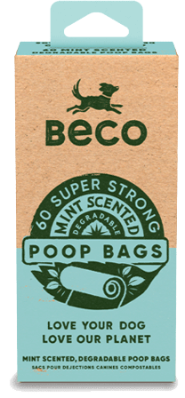 [BEC75475] *BECO Mint Scented Poop Bags 60ct