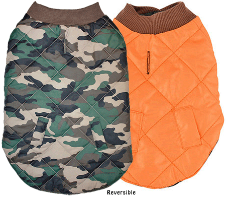 [FP70218 M] *FASHION PET Camouflage Jacket M