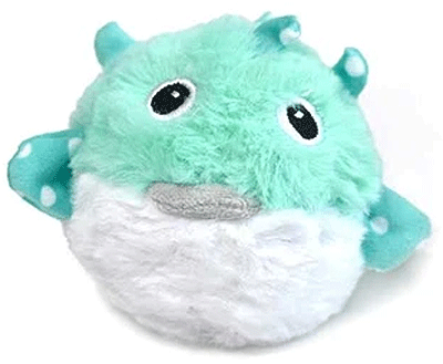 [PWP02526] PATCHWORKPET Pricklets Puffer Fish 4"