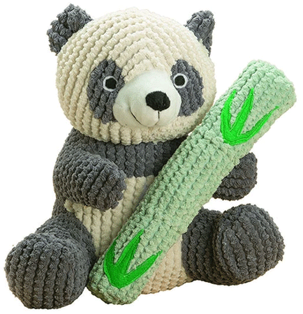 [PWP02494] PATCHWORKPET Playful Pairs Panda 10"