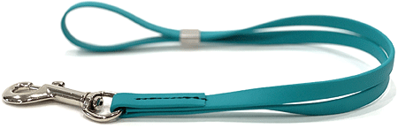 [DL7816 TEAL] DOGLINE Biothane Grooming Loop 3/8" x 16" Teal