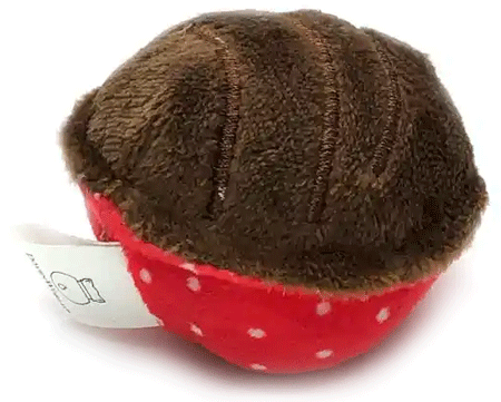 [DW54121] *DOYEN Truffle Catnip Toy - Milk Brown