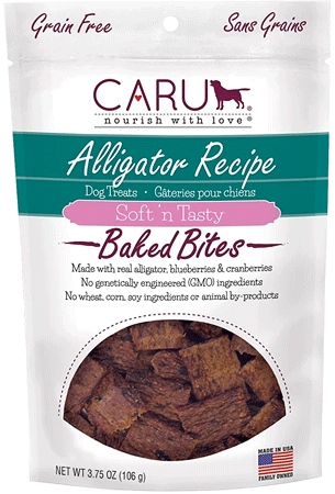 [CRU00519] CARU Baked Bites Alligator 3.75oz