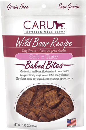 [CRU00520] CARU Baked Bites Wild Boar 3.75oz